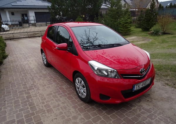 Toyota Yaris cena 27900 przebieg: 148040, rok produkcji 2012 z Ciechanowiec małe 277